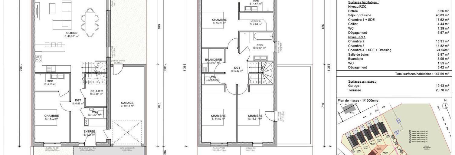 Maison 6 Pièces 147 m² à vendre à Argancy (57640)