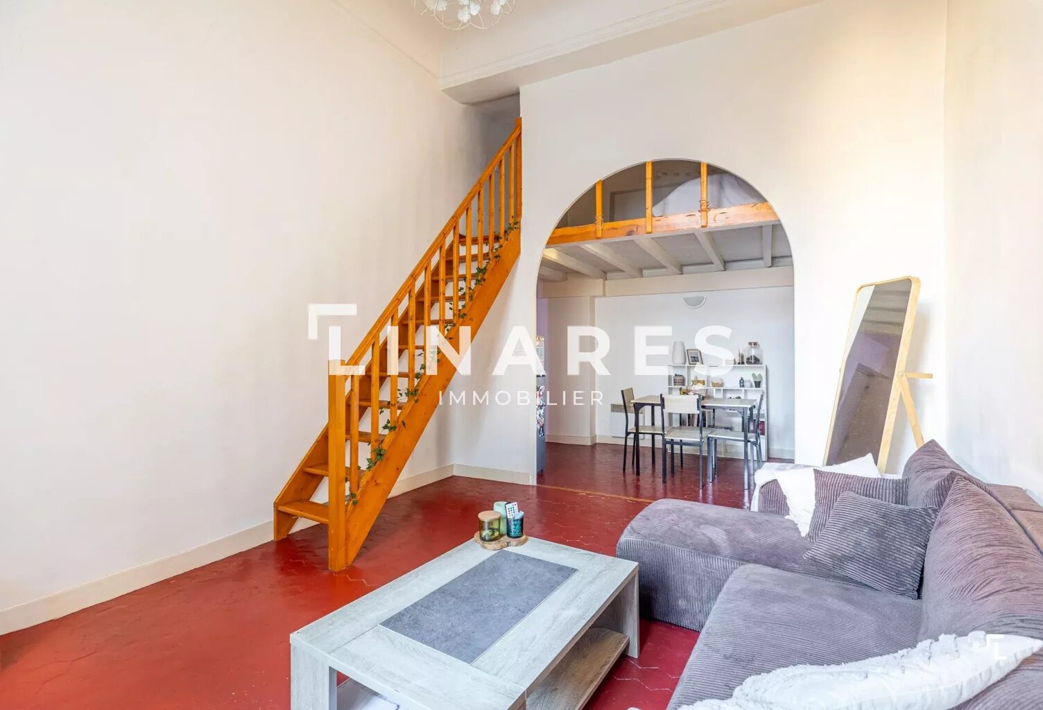 DUPLEX -  Appartement T1/2 de 34m2 - 13100 AIX CENTRE — photo 1