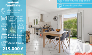 Maison 6 Pièces 118 m² à vendre à Seloncourt (25230)