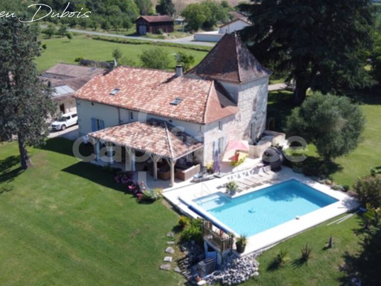 Domaine de prestige avec manoir, gîte et cottage sur 2,2 hectares de terrain paysager – Lot-et-Garonne — photo 1