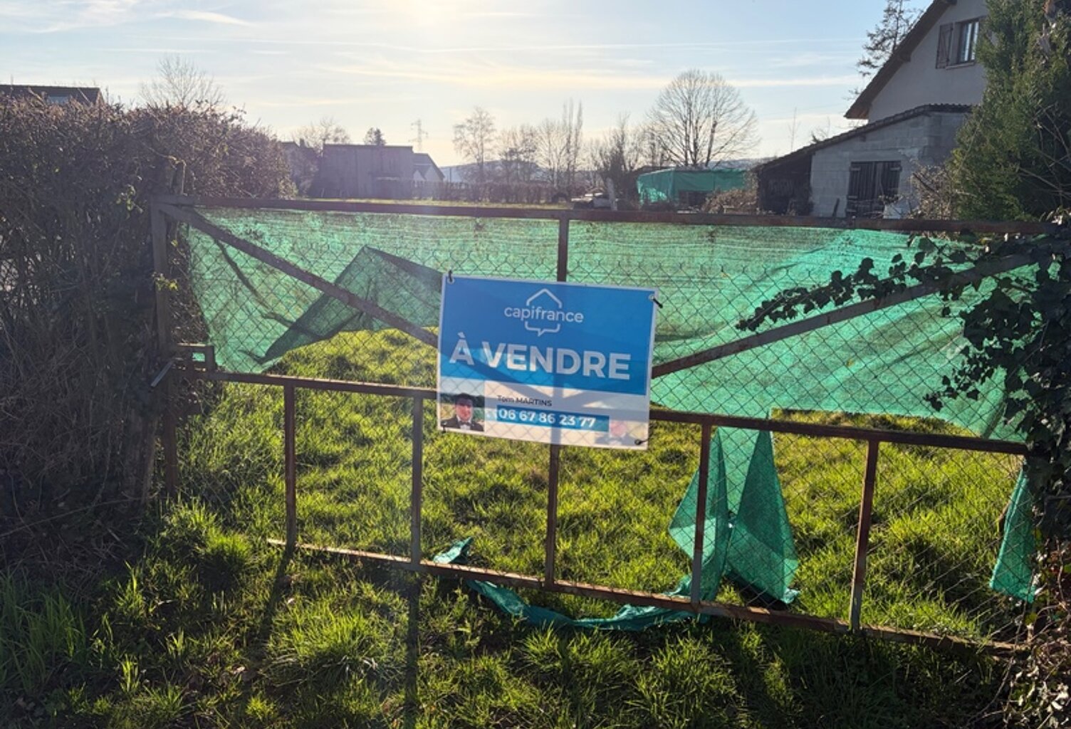 Terrain à vendre  TOULON SUR ARROUX (71) — photo 1
