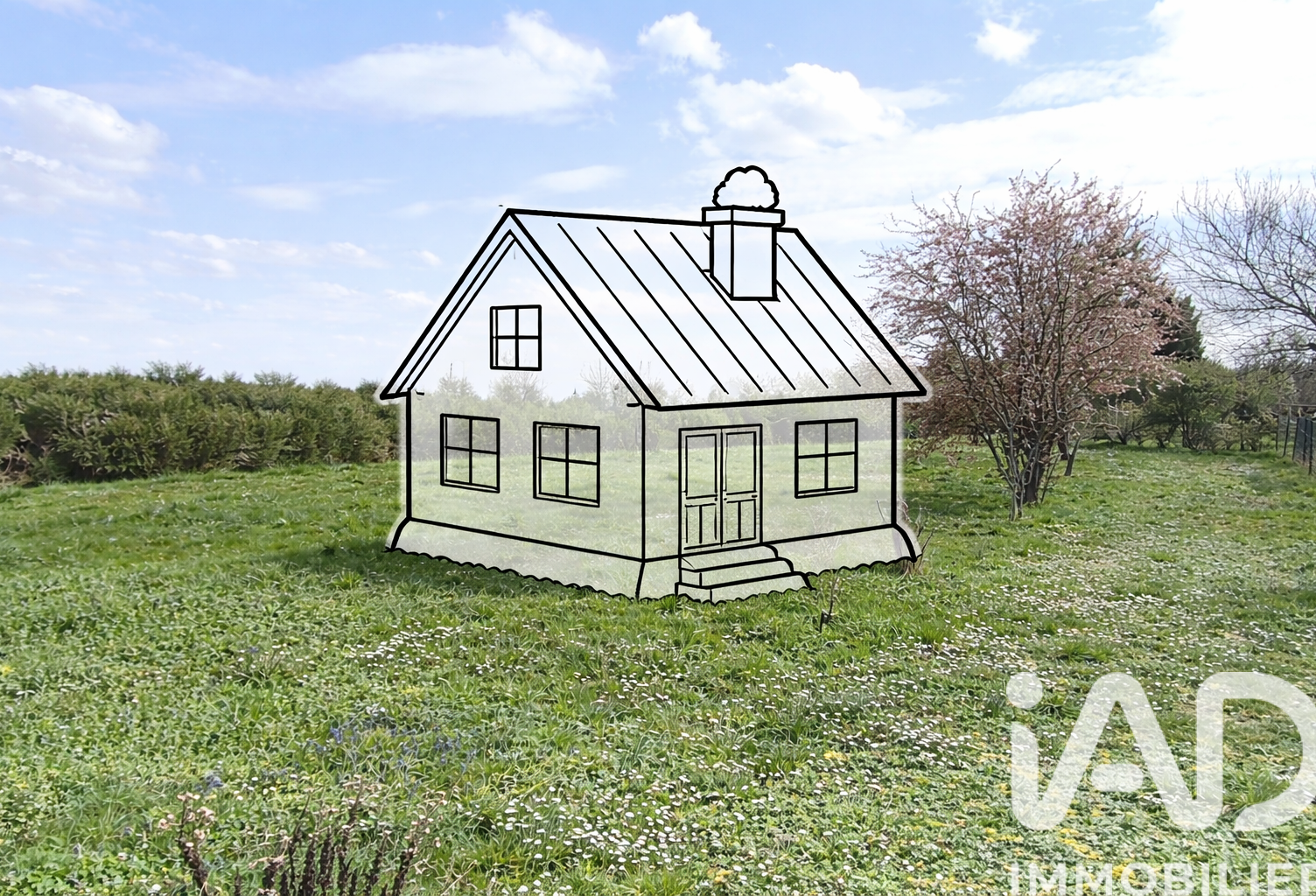 Vente Terrain à bâtir 850 m&sup2; — photo 1