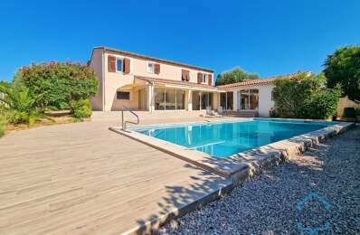 Maison familiale ou 2 habitations - 222m² avec 7 pièces (5 chambres) - Terrain de 830m² avec Piscine - CASTRIES (34) — photo du bien