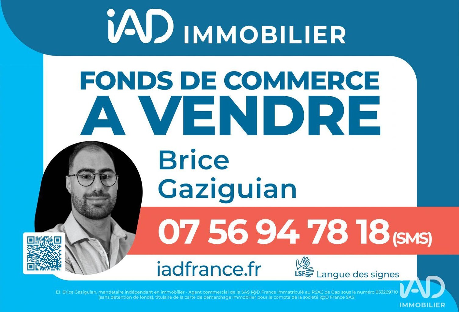 Vente Restaurant 87 m&sup2; — photo 1