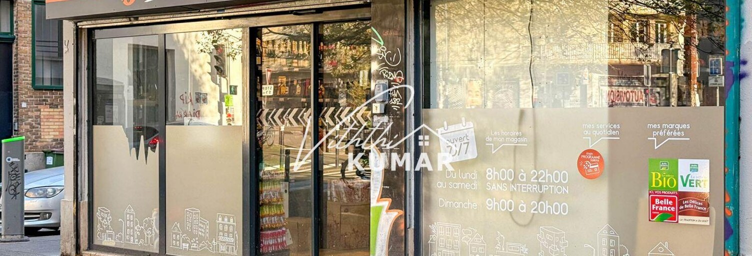 Commerce  128 m² à vendre à Montreuil (93100)