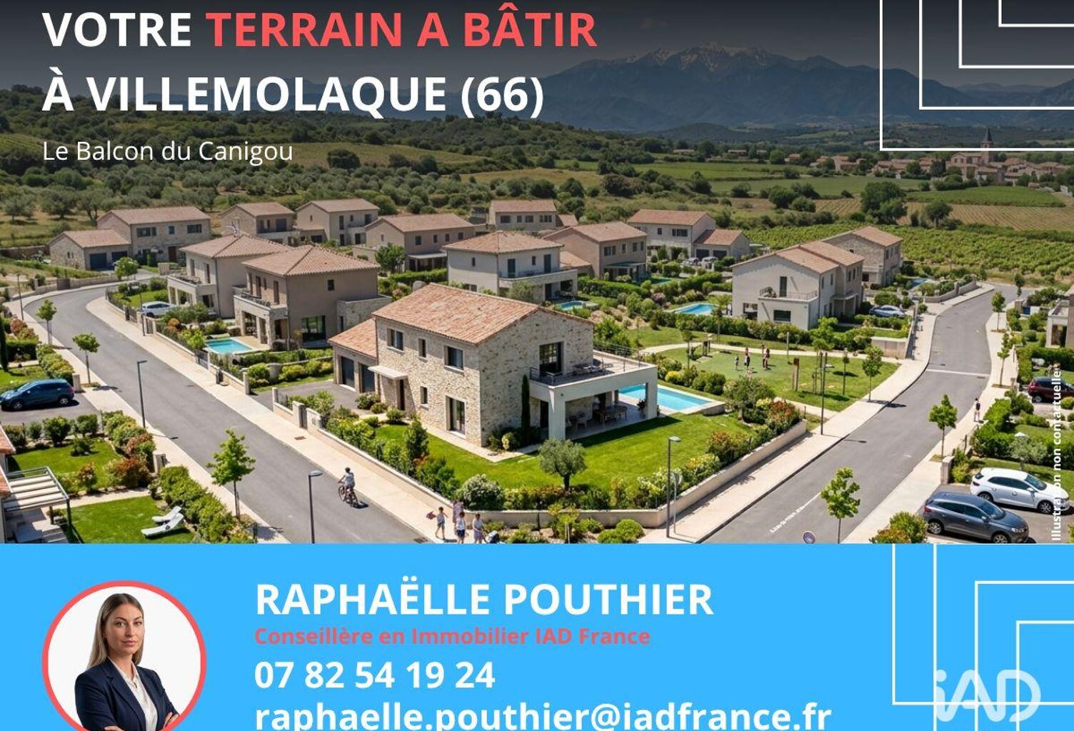 Vente Terrain 335 m&sup2; — photo 1