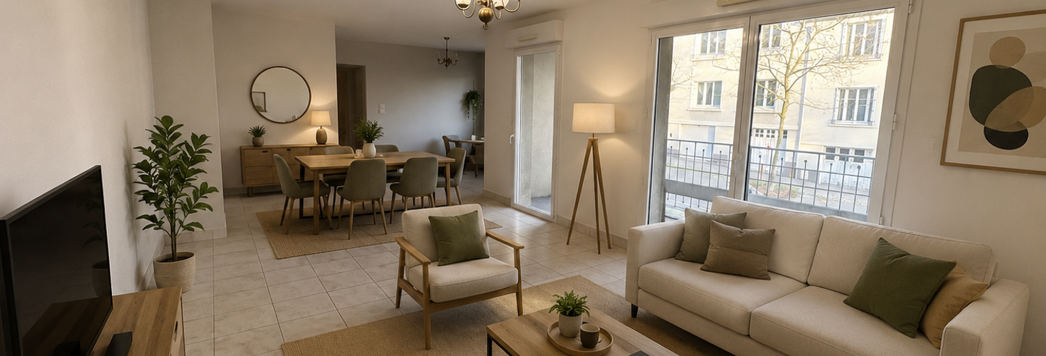 Appartement 3 Pièces 76 m² à vendre à Nantes (44100)