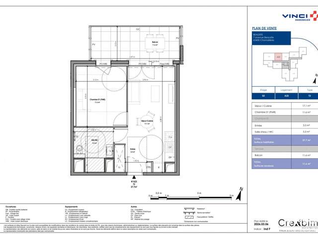 Vente Appartement 2 pièces — photo du bien