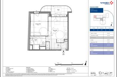 Appartement 2 pièces 210000 €