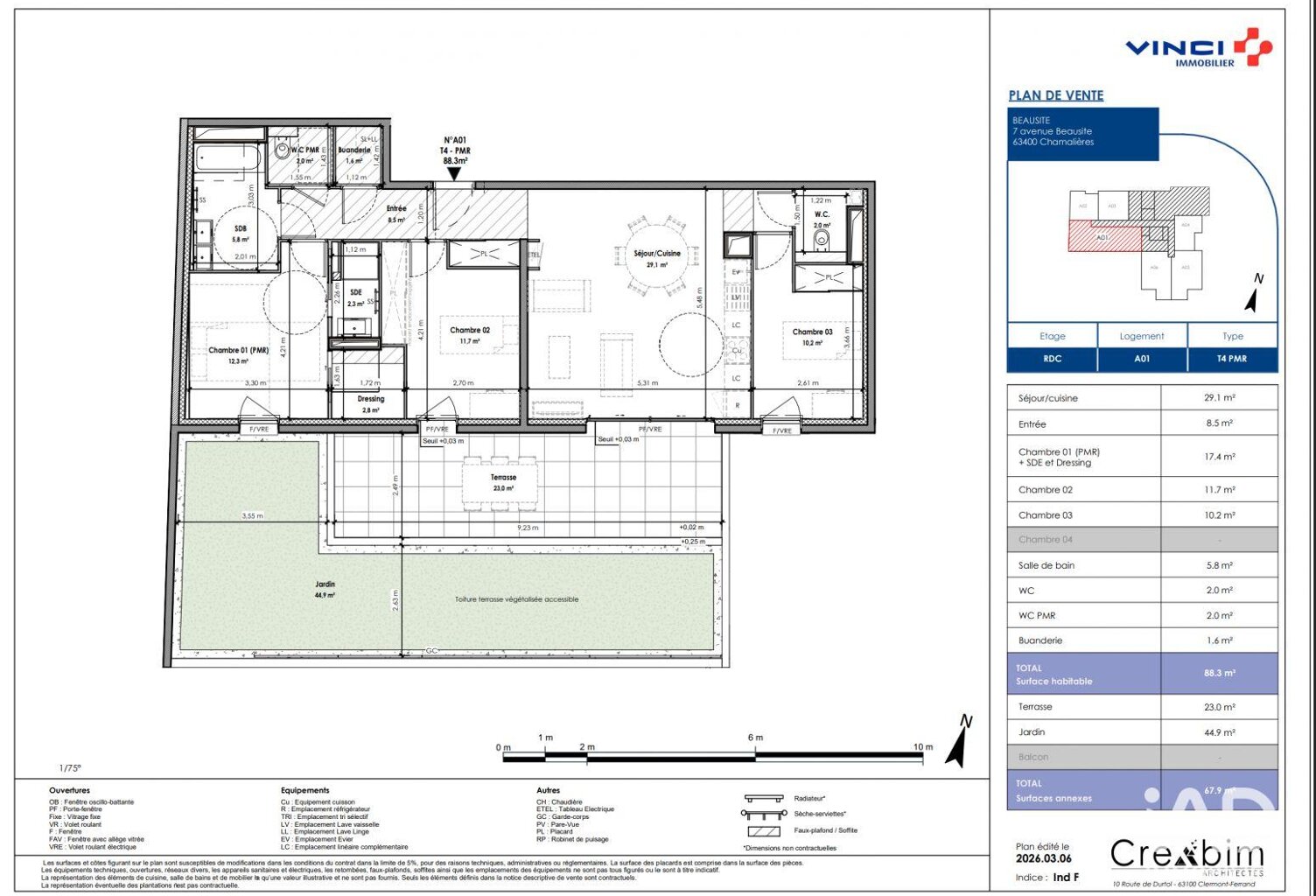 Vente Appartement 4 pièces — photo 1