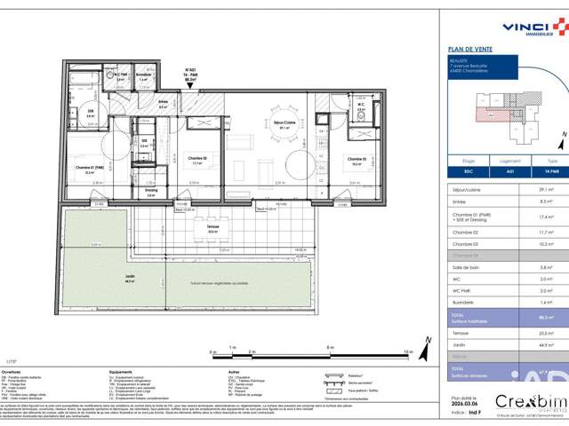 Vente Appartement 4 pièces — photo du bien