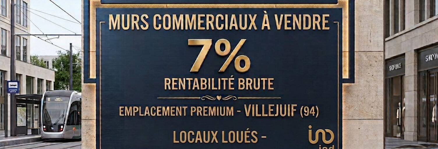 Commerce  100 m² à vendre à Villejuif (94800)