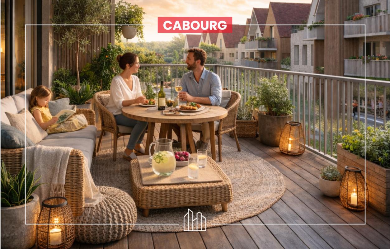 RÉSIDENCE CÉLÉNA – PROCHE PLAGE  Appartement neuf Cabourg 14390