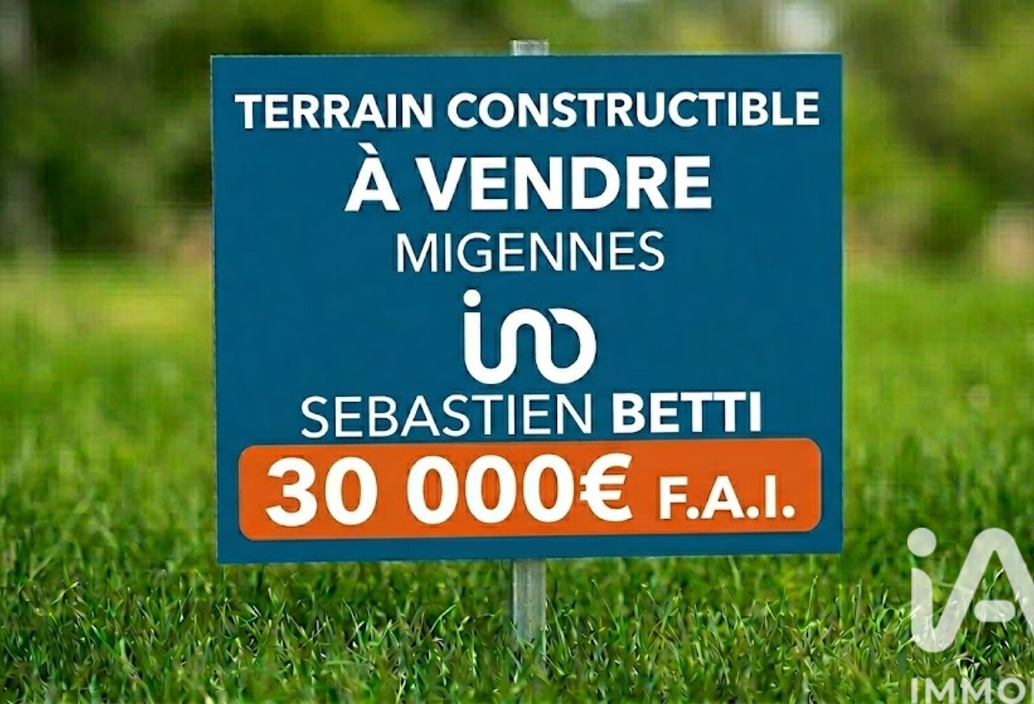 Vente Terrain à bâtir 545 m&sup2; — photo 1