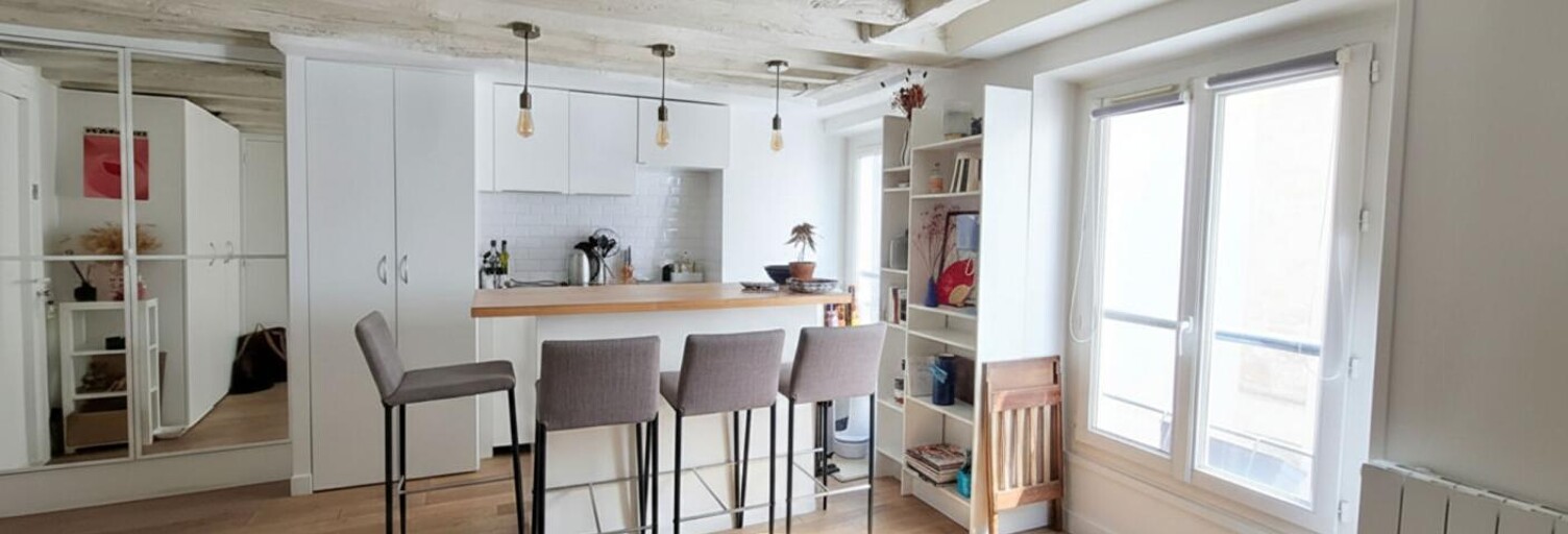 Appartement 2 Pièces 30 m² à vendre à Paris 3 (75003)