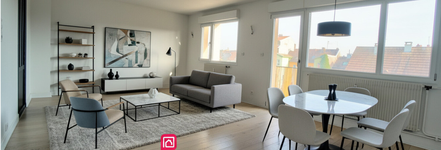 Appartement 4 Pièces 93 m² à vendre à Belfort (90000)