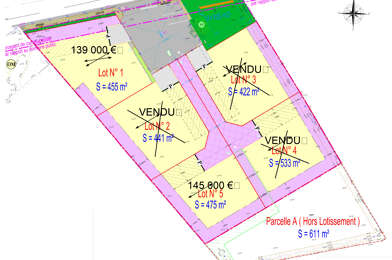 Terrain  139000 €