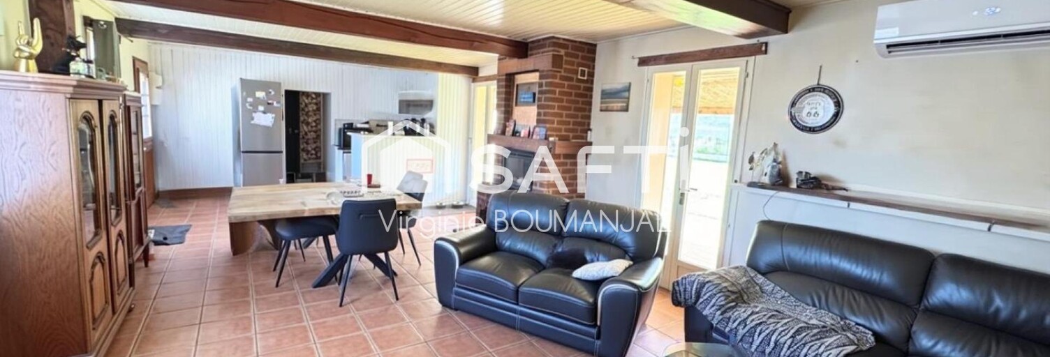 Maison 4 Pièces 103 m² à vendre à Gruny (80700)