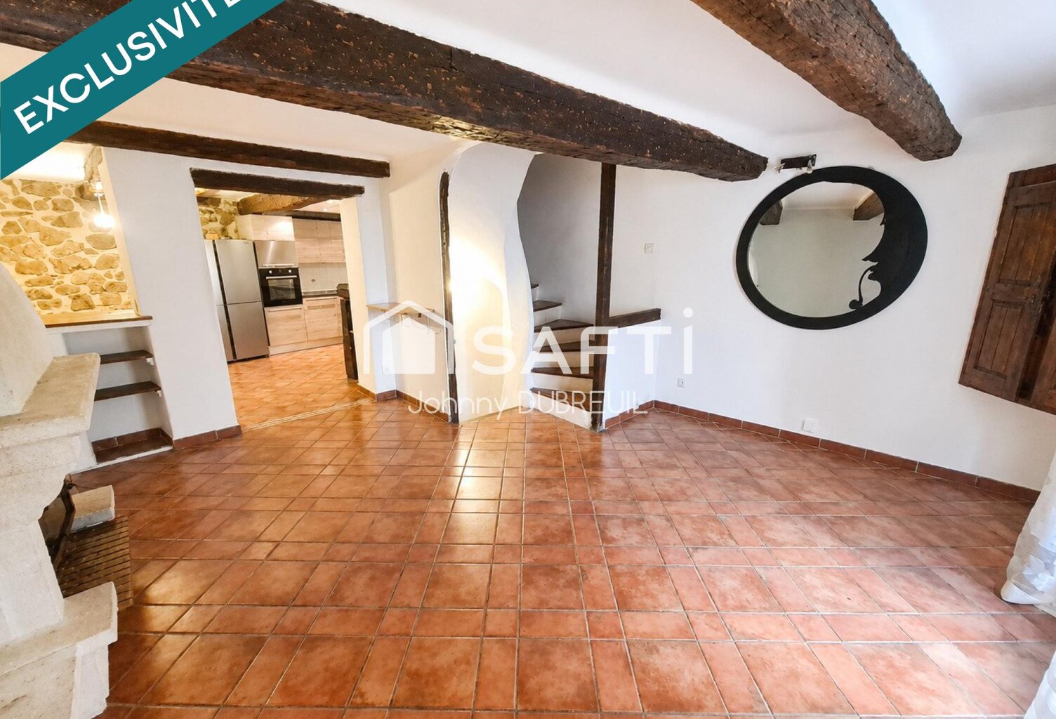 PIGNANS  MAISON DE VILLAGE 164 m², FACADE PIERRE, CLIMATISATION, SUITE PARENTALE, CAVE — photo 1