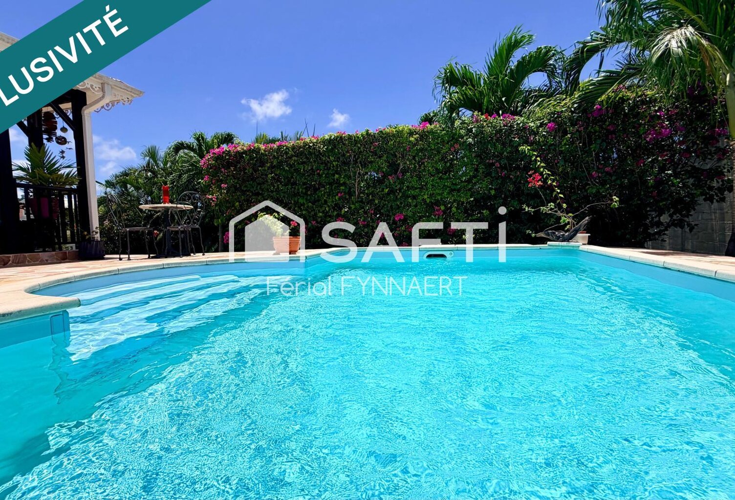 Rare ! Maison plain-pied avec piscine, plage à pied — photo 1