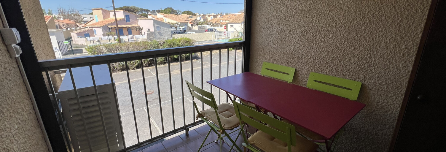 Appartement 2 Pièces 30 m² à vendre à Valras-Plage (34350)