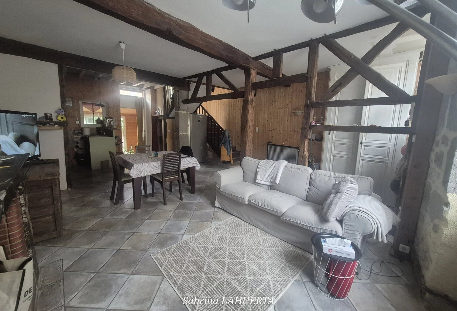 MAISON DE VILLE 154 M² – 5 CHAMBRES – GARAGE ET COUR – MÉZIN (47170) — photo 1