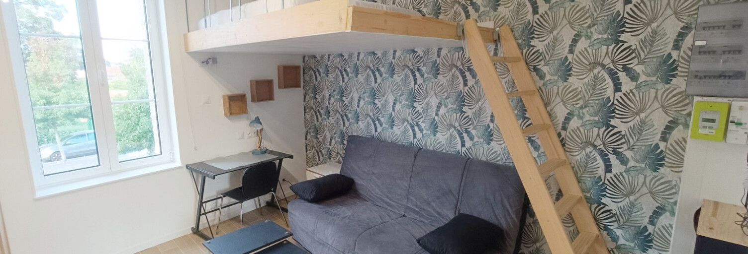 Appartement 1 Pièce 19 m² à louer à Amiens (80000)