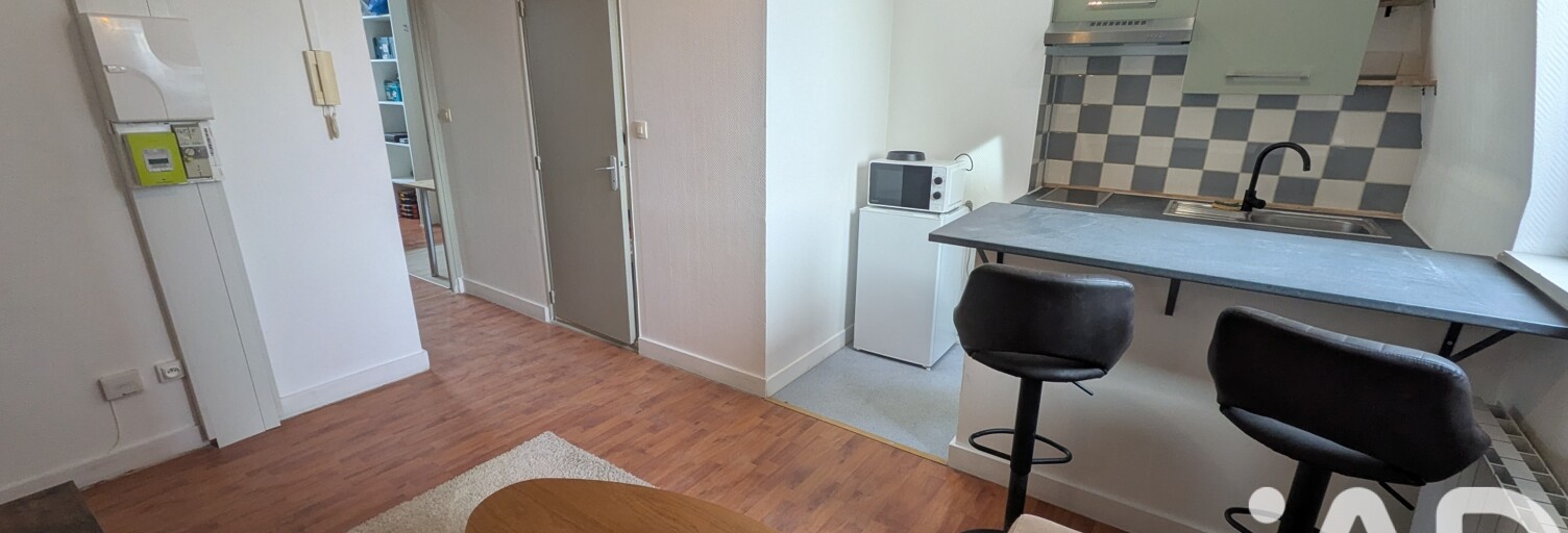 Appartement 2 Pièces 28 m² à vendre à Roubaix (59100)