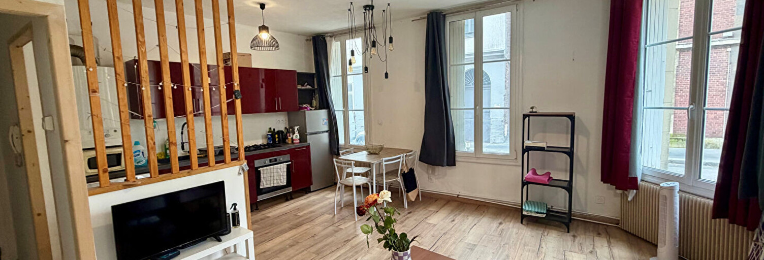 Appartement 2 Pièces 44 m² à vendre à Rouen (76000)