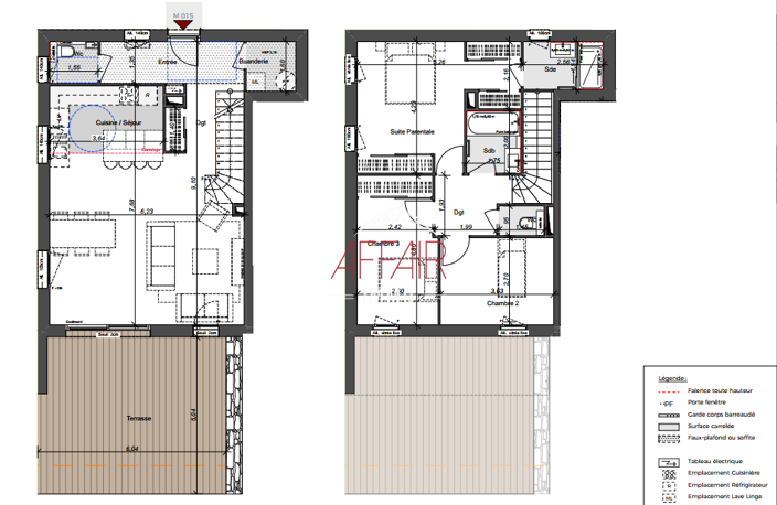 APPARTEMENT T4 DUPLEX AVEC TERRASSE — photo 2