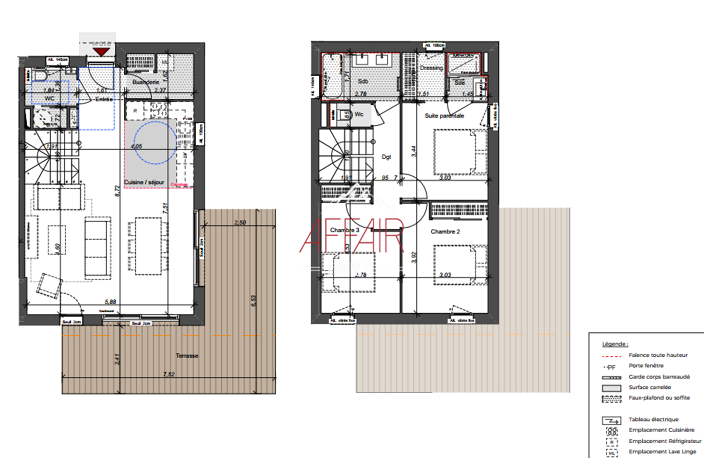 APPARTEMENT T4 DUPLEX AVEC TERRASSE — photo 2