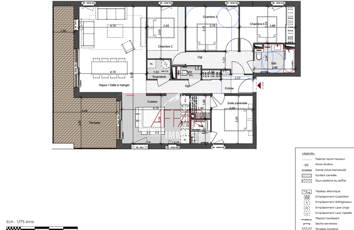 APPARTEMENT T5 AVEC SON JARDIN PRIVATIF — photo 2