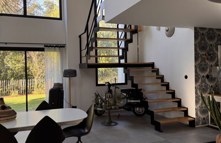 Villa contemporaine de 250m2 sur 1121m2 parcelle garage pisc — photo 4
