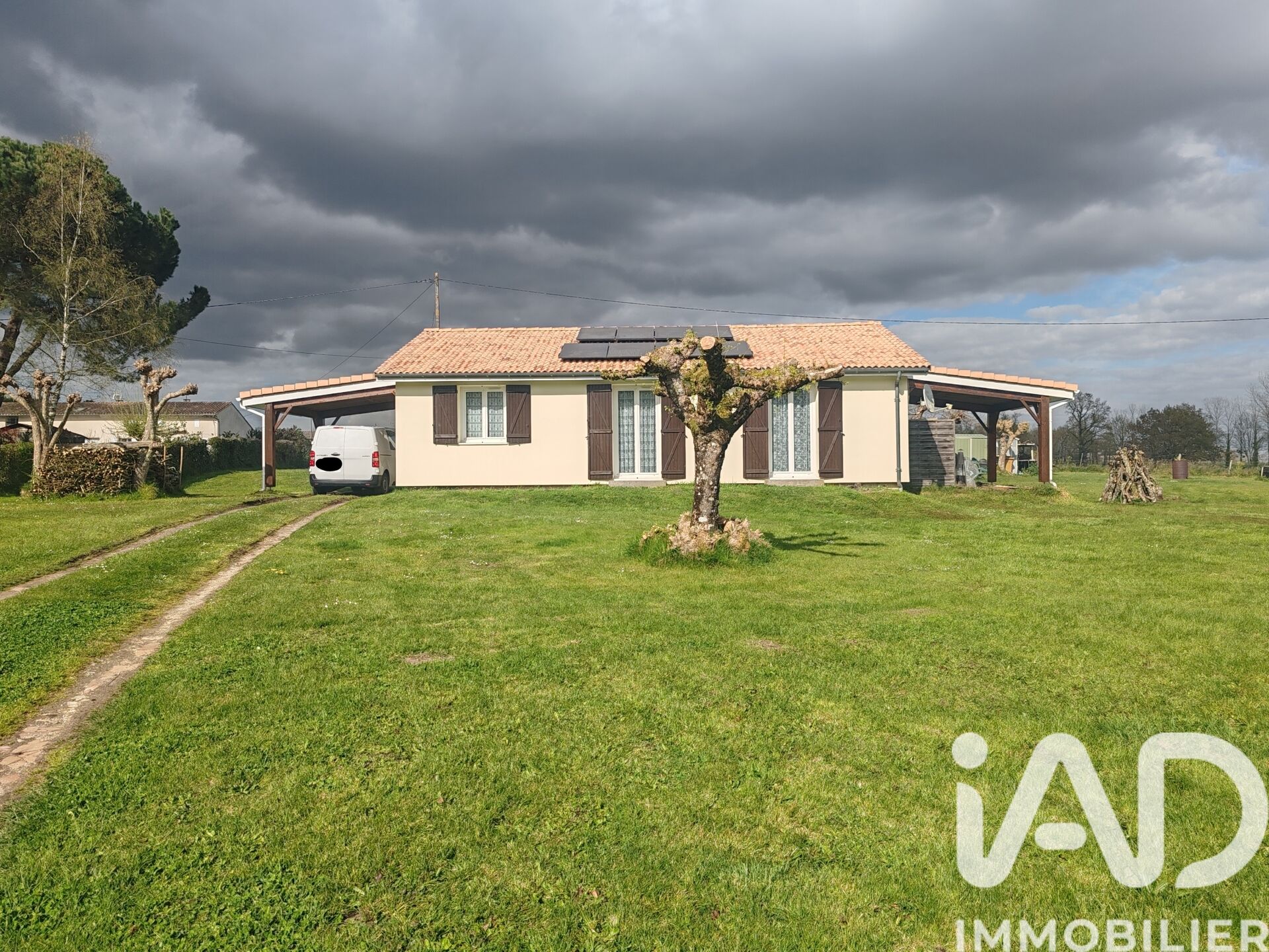Maison à vendre, 4 pièces, 89 m², Laruscade