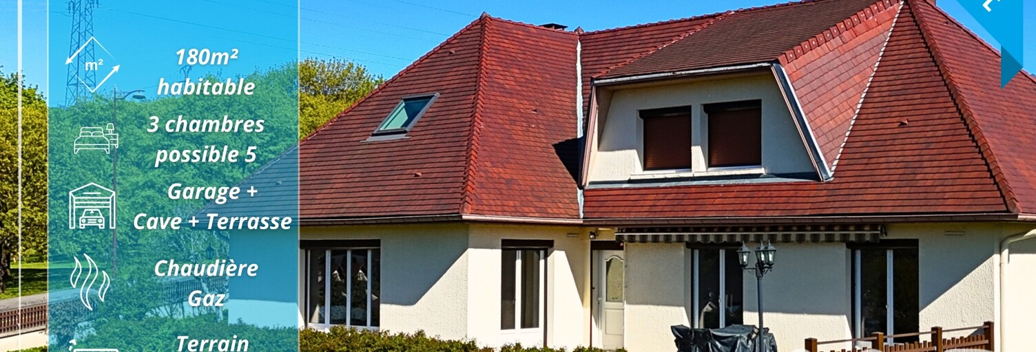 Maison 8 Pièces 180 m² à vendre à Miserey-Salines (25480)