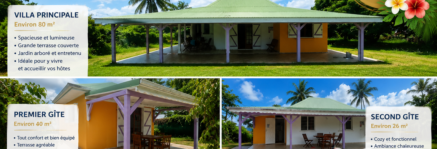 Maison 8 Pièces 146 m² à vendre à Capesterre-de-Marie-Galante (97140)
