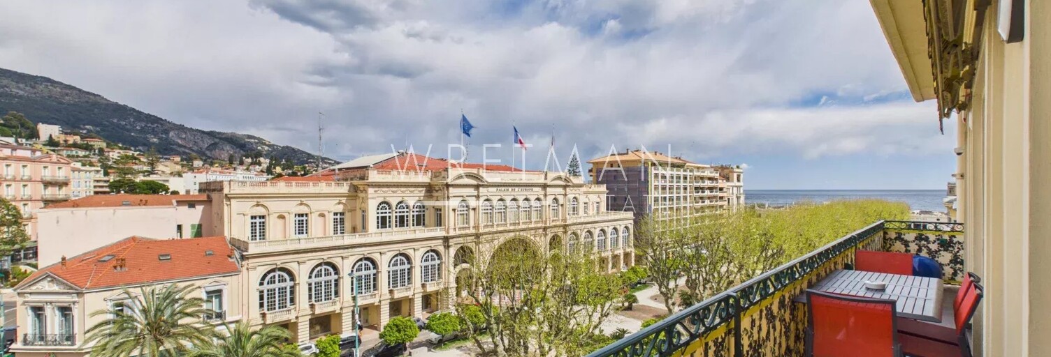 Appartement 4 Pièces 92 m² à vendre à Menton (06500)