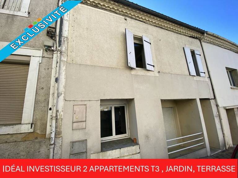 Investissement Locatif Cazaubon (32) : Maison 2 appartements - — photo 1
