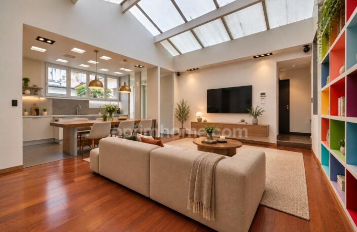 PARIS 11e – FOLIE-MÉRICOURT / OBERKAMPF – LOFT ATYPIQUE 157 M² CARREZ / 184 M² AU SOL – 2 ENTRÉES – PATIO — photo 2
