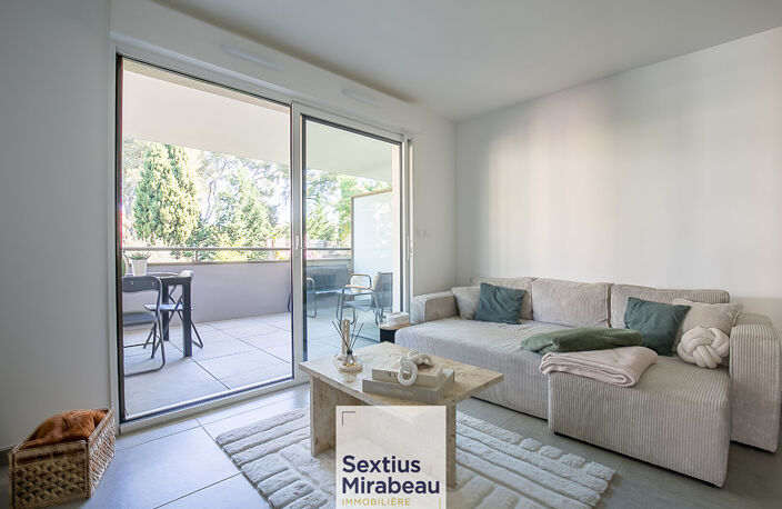 AIX EN PROVENCE - SECTEUR PIGONNET - T2 NEUF 44M² AVEC TERRASSE ET BOX FERME — photo 2