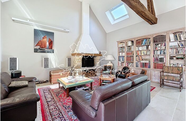 Propriété à vendre proche de CHATEAUNEUF SUR LOIRE  - 1 hectare - Fermette de caractère de 394m2 - Piscines chauffée - Cours de Tennis — photo 5