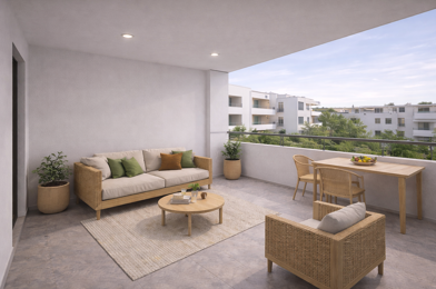 Appartement 2 pièces 274000 €