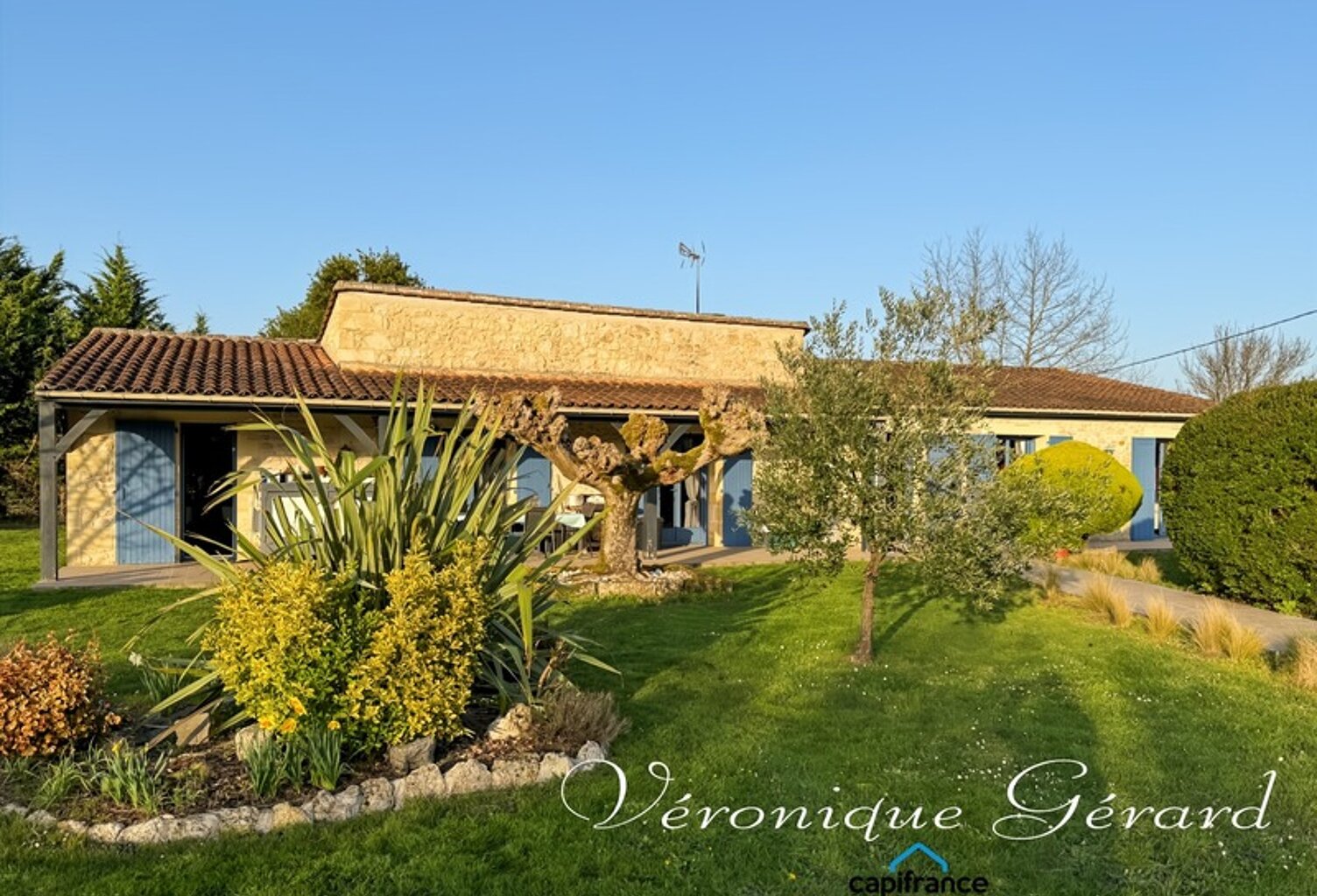 Maison de 134 m² de plain-pied, en pierre, sur plus de 5880 m² — photo 1