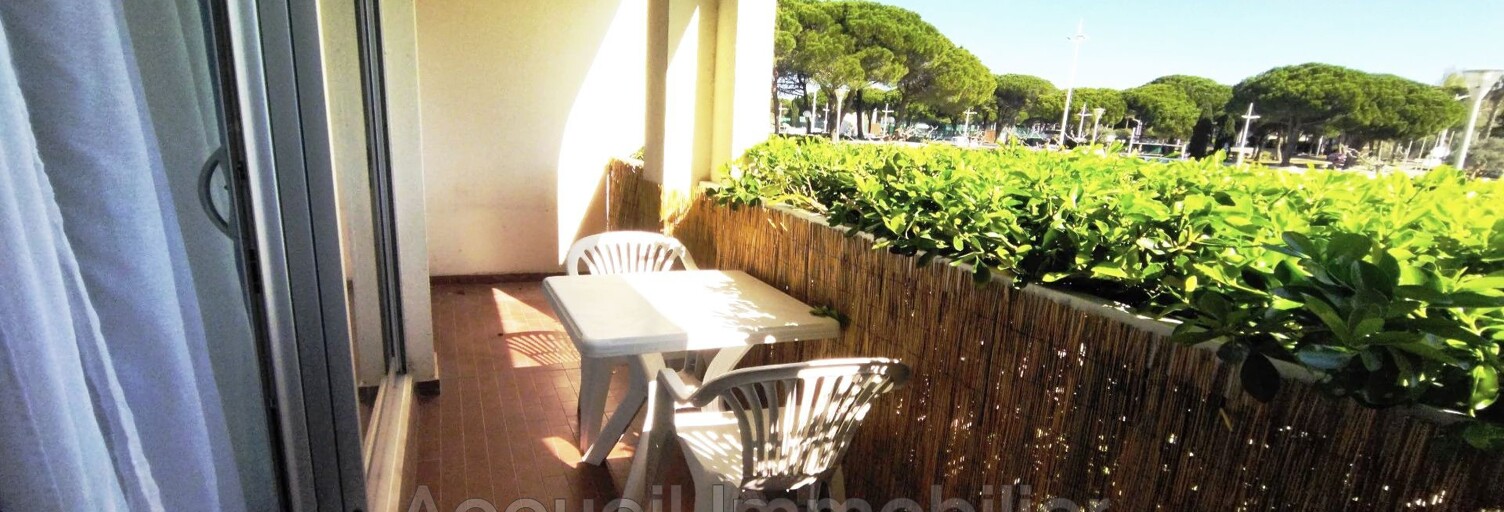 Appartement 2 Pièces 26 m² à vendre à Le Grau-du-Roi (30240)