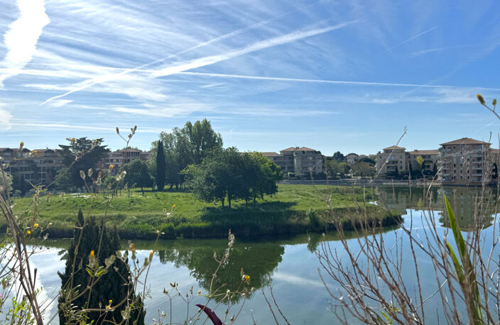 LATTES - Port Ariane T4 avec Pk vue sur la vasque! — photo 3