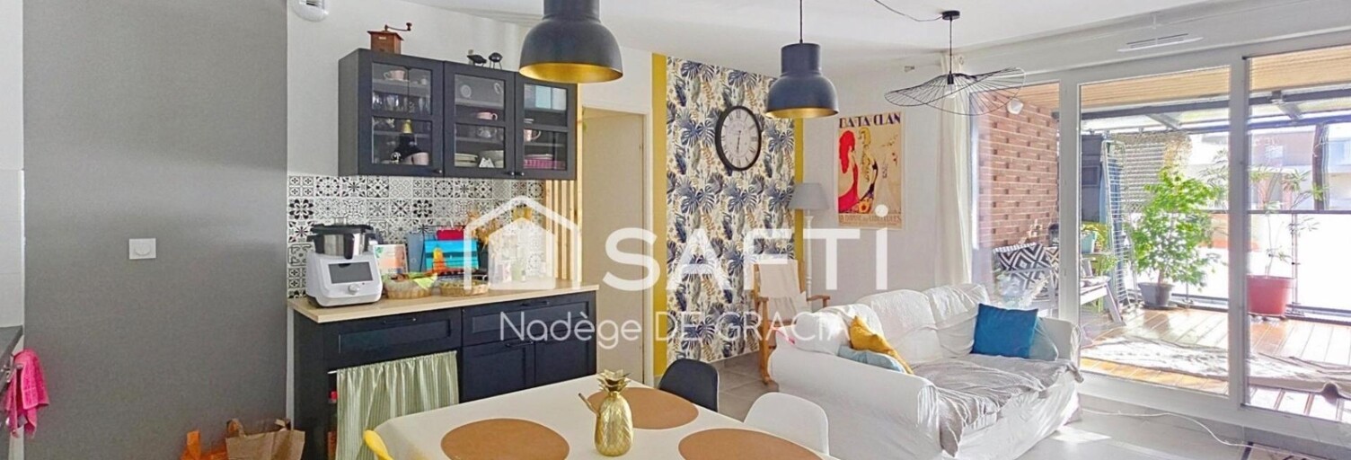 Appartement 3 Pièces 65 m² à vendre à Saint-Orens-de-Gameville (31650)