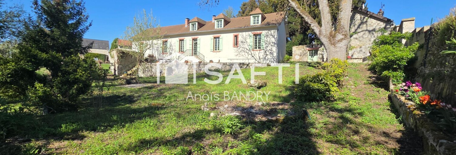 Maison 9 Pièces 206 m² à vendre à Moussy-Verneuil (02160)