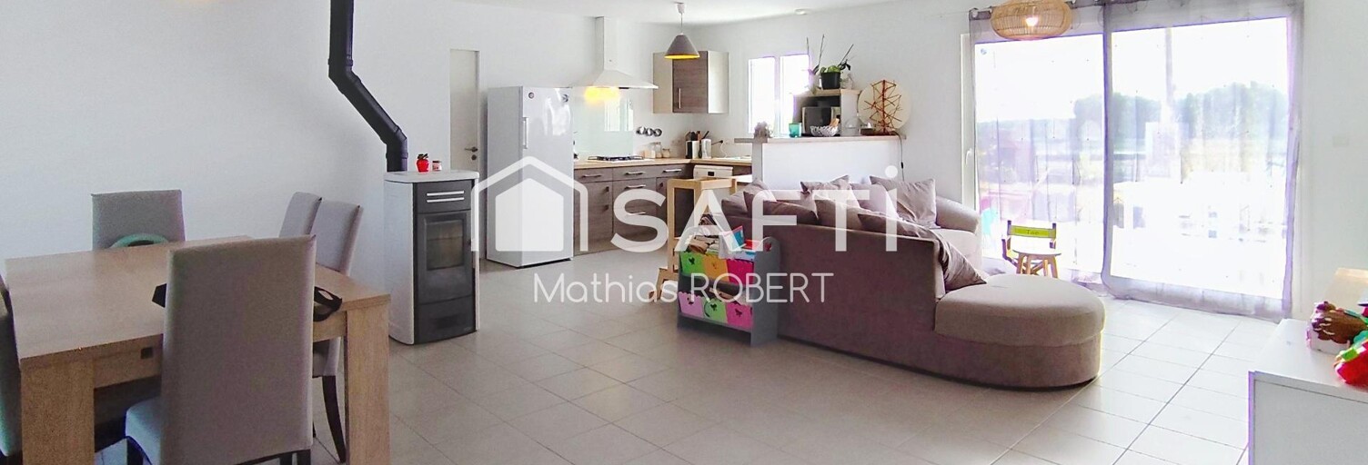 Maison 5 Pièces 106 m² à vendre à Aussac-Vadalle (16560)