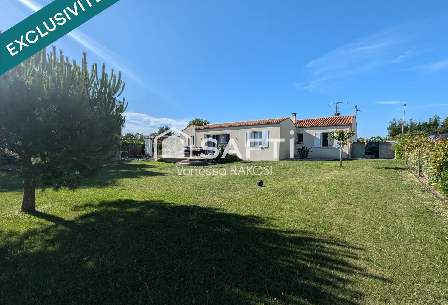 PUY DU LAC MAISON FAMILIALE DE PLAIN PIED 148 M² 5 CHAMBRES VUE DEGAGEE — photo 1