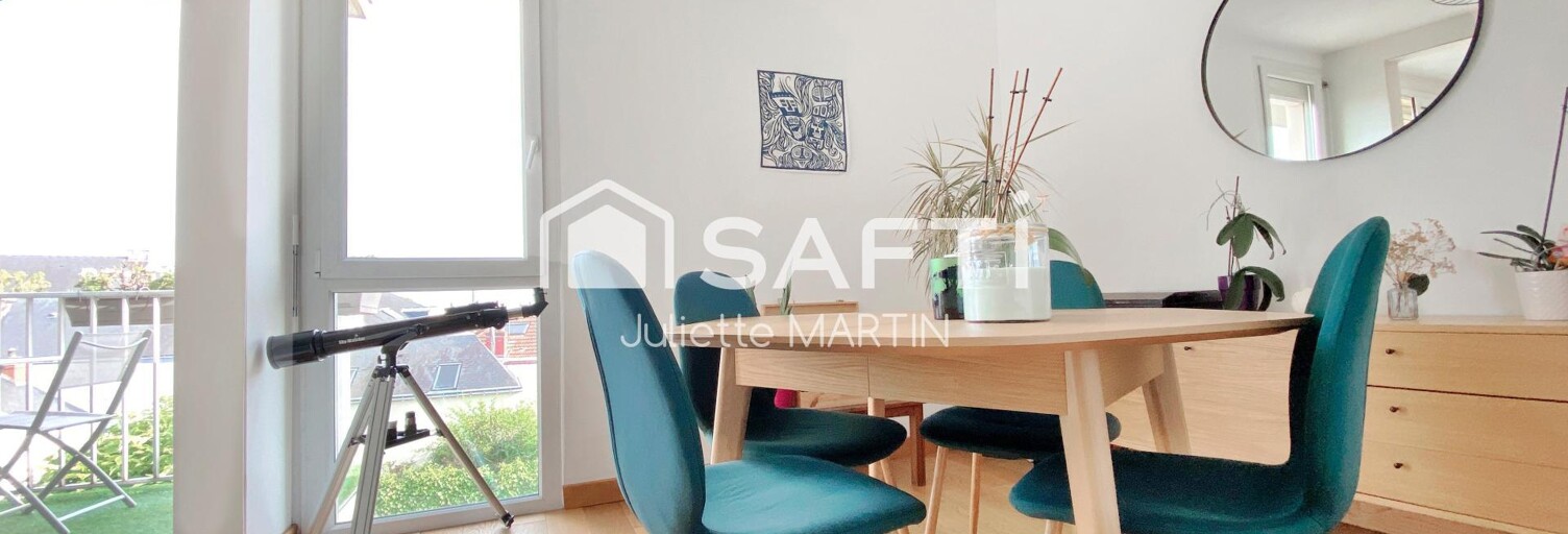 Appartement 3 Pièces 64 m² à vendre à Nantes (44100)